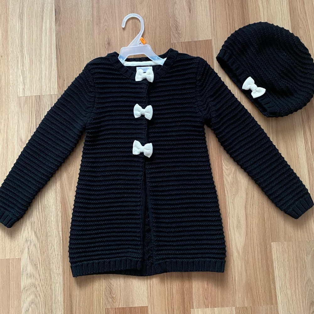 Tahari Black and White Kids Matching Set